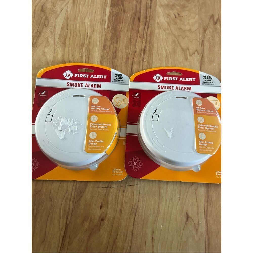 First Alert Smoke Detector smoke alarm two